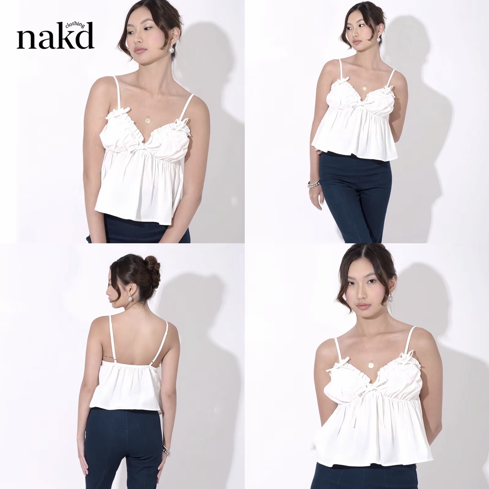 Harvie Ribbon Tube Smocking Top