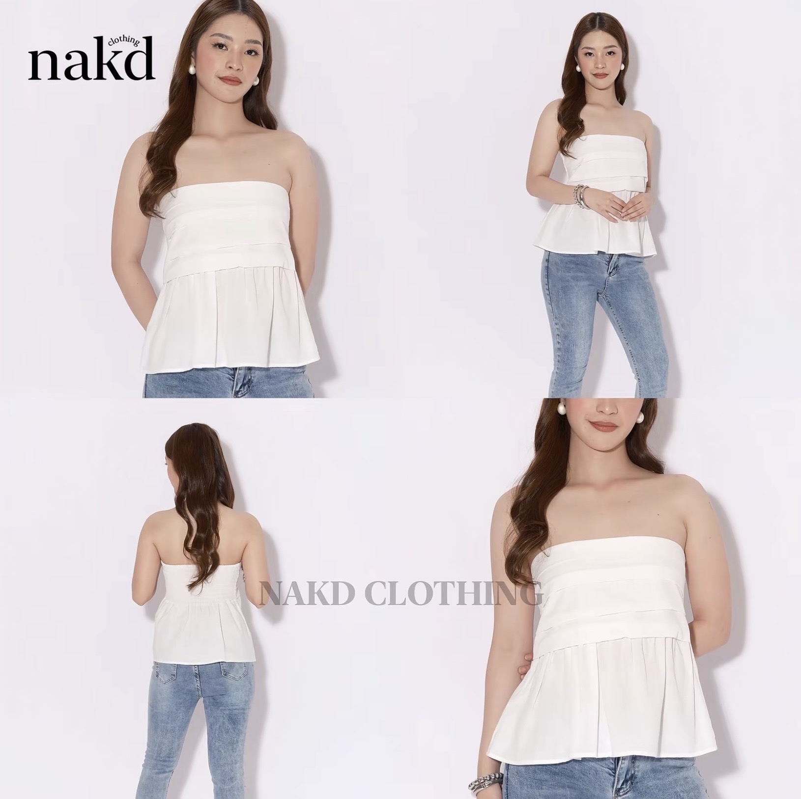 Eysther Self-Tie Backless Top