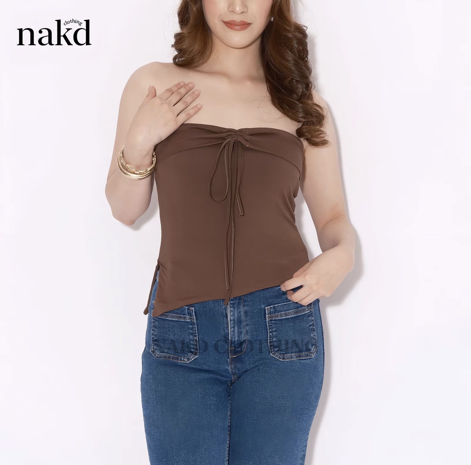 Leia Off Shoulder Cinched Top